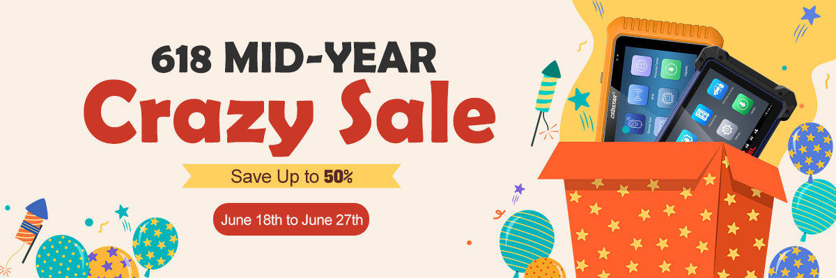 UOBDII 618 Crazy Sale Save Up to 50%