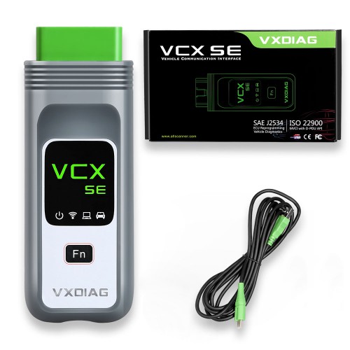 VXDIAG VCX SE Pro Diagnostic Tool with 3 Free Car License GM /Ford /Mazda /VW /Audi /Honda /Volvo /Toyota /JLR /Subaru