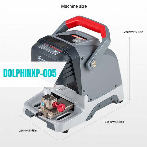 Xhorse Dolphin XP-005 XP005 XP0501EN Key Cutting Machine Multi-Language Cut Sided/Track/Dimple/Tibbe Keys