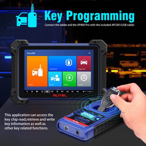 Original Autel MaxiIM IM608 PRO Auto Key Programmer & Diagnostic Tool with XP400 Pro Upgraded Version of IM608