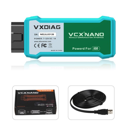 VXDIAG VCX NANO for Land Rover and Jaguar WIFI Version