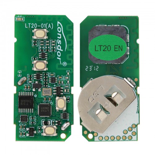 Lonsdor LT20-01 8A+4D Universal Smart Remote PCB 40 / 80 Bit for Toyota Lexus 4 Buttons 433 / 315 MHz work for K518/ KH100+ Series