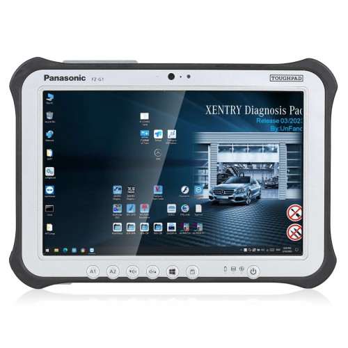 Super MB Pro M6+ Full Version DoIP Benz With SSD Plus Panasonic FZ-G1 I5 3rd Generation Tablet 8G Ready to Use