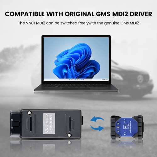 2024 VNCI MDI2 Diagnostic Interface for GM Support CAN FD/ DoIP For GMS From 1996
