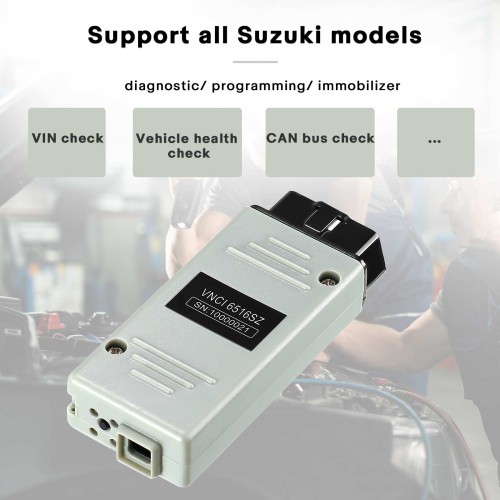 2024 VNCI 6516SZ Diagnositc Interface for Suzuki Support Diagnostic/ Programming/ Immobilizer