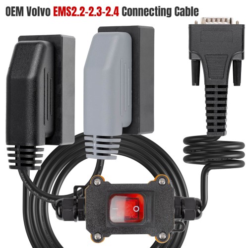 2024 OEM Volvo EMS2.2-2.3-2.4 Connecting Cable Work with KT200 and FoxFlash Support Volvo Before Year 2021