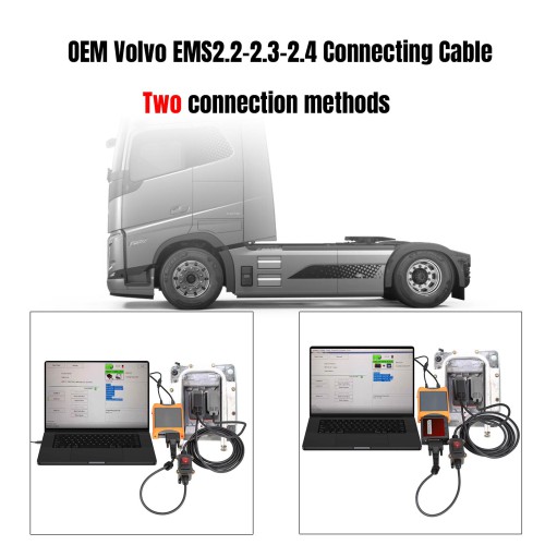 2024 OEM Volvo EMS2.2-2.3-2.4 Connecting Cable Work with KT200 and FoxFlash Support Volvo Before Year 2021