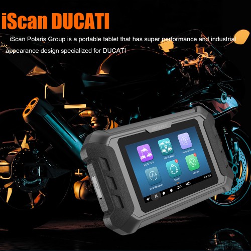 OBDSTAR iScan for DUCATI Motorcycle Diagnostic Tool with M041 Cable Support Diagnose & Key Programming & Odometer Calibration