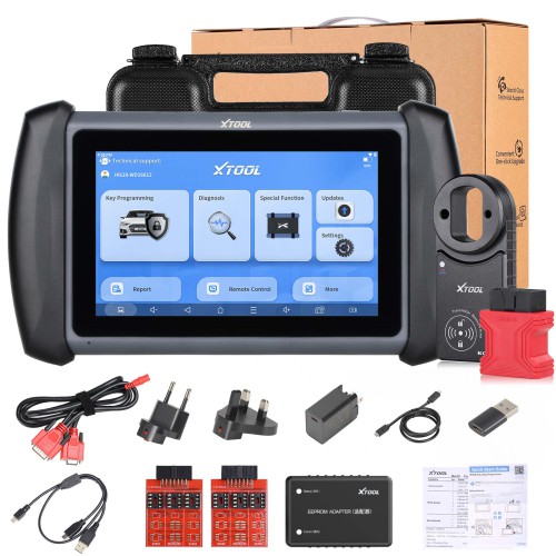 XTOOL InPlus IK618 Key Programming Tool with KC100 Programmer and EEPROM Adapter Support Bi-Directional Control, 31+ Services, OE Full Diagnos