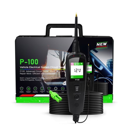 TOPDIAG P100 with 10 Meters Long Automotive Circuit Diagnostic Tester