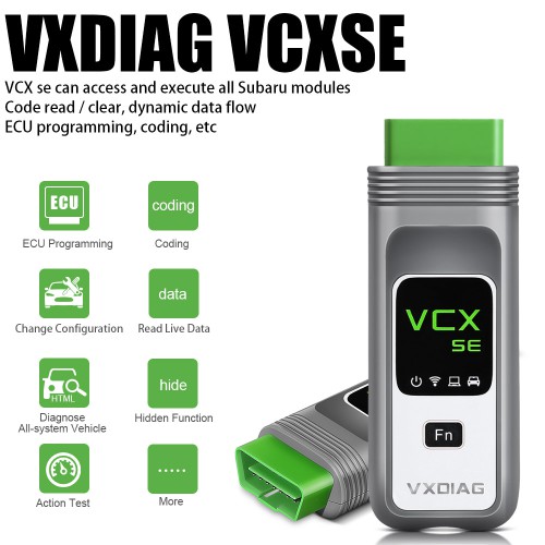 VXDIAG VCX SE DOIP with 16 In 1 Brands Diagnosis for JLR HONDA GM VW FORD MAZDA TOYOTA Subaru VOLVO BMW BENZ PW2+JLR DOIP+PW3+Renault+PSA+Nissan