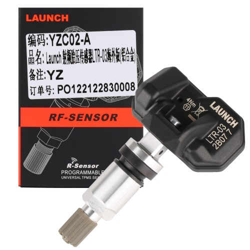 Buy 50pcs Launch LTR-03 RF Sensor 315MHz & 433MHz TPMS Sensor Tool Metal & Rubber Get one Free Launch i-TPMS Handheld TPMS Service Tool