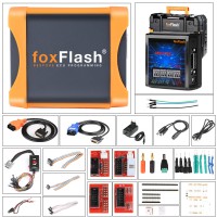 2024 FoxFlash Master Version Super Strong ECU TCU Clone Chip Tuning Tool Support Checksum with WinOLS 4.70 Damos2020 Get Free Gifts