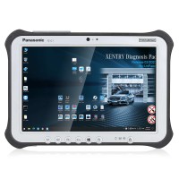 Panasonic FZ-G1 I5 3rd Generation Tablet 8G with Software for benz Installed Ready to Use