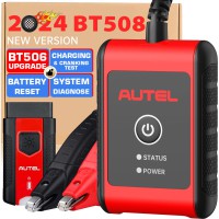 2024 Autel MaxiBAS BT508 Car Battery Tester 6V 12V Load Tester 100-2000 CCA Automotive Battery Analyzer Update version of BT506