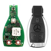 Xhorse VVDI Benz FBS3 Keylessgo Smart Key 433/315 Mhz with 3/4 Button Key Shell Complete Key Get 1 Free Token for VVDI MB