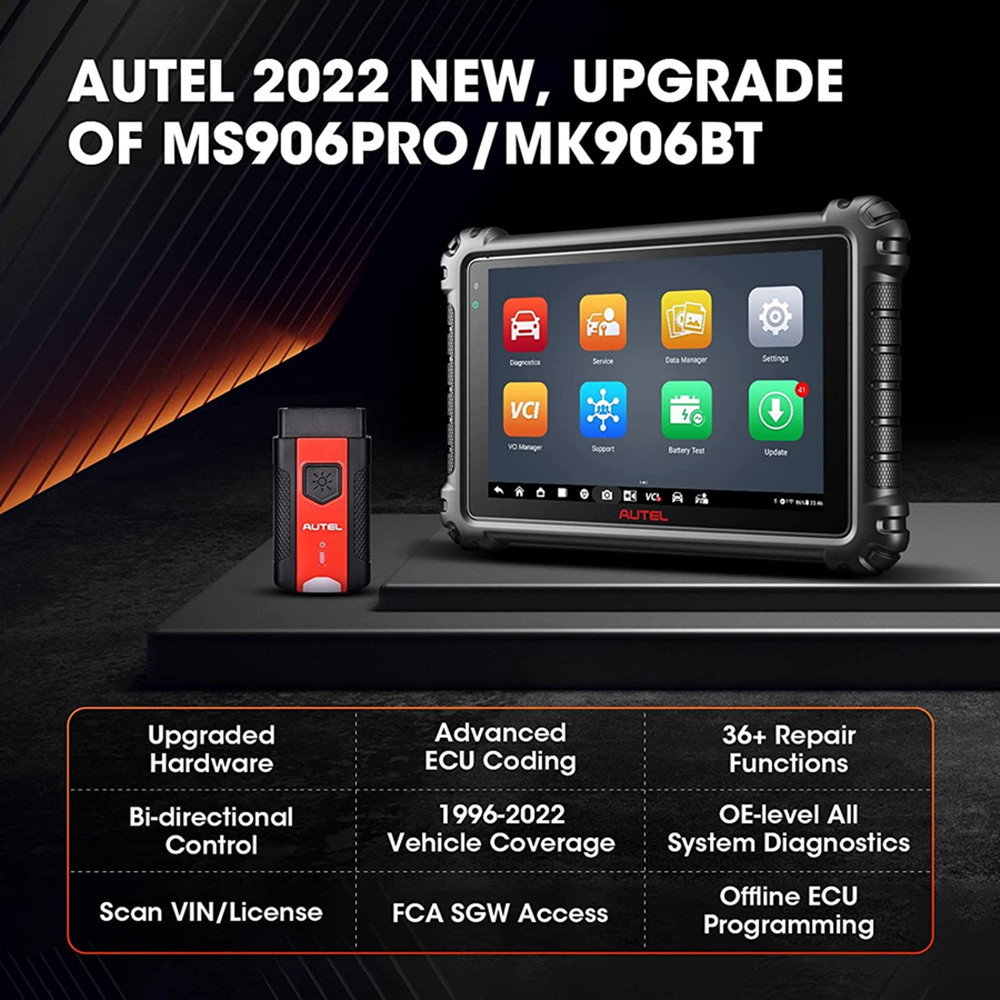 2023 Newest Autel MaxiCOM MK906 PRO Automotive Full System Diagnostic Tool