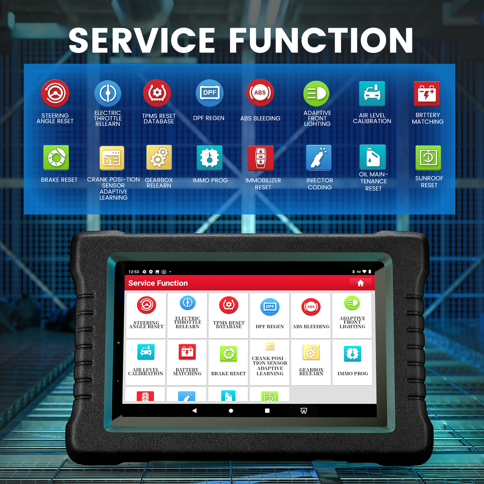 LAUNCH X431 PRO3S+ Support AutoAuth FCA SGW and Guided Functions with 2  Years Free Update