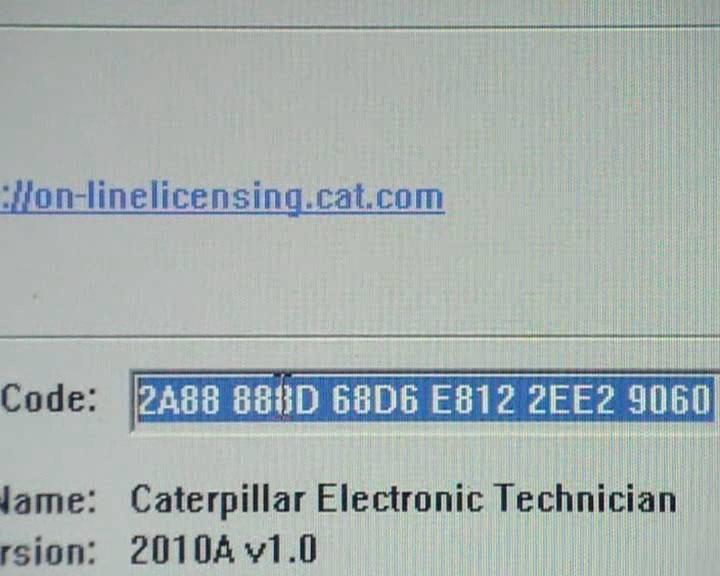 caterpillar electronic technician license key